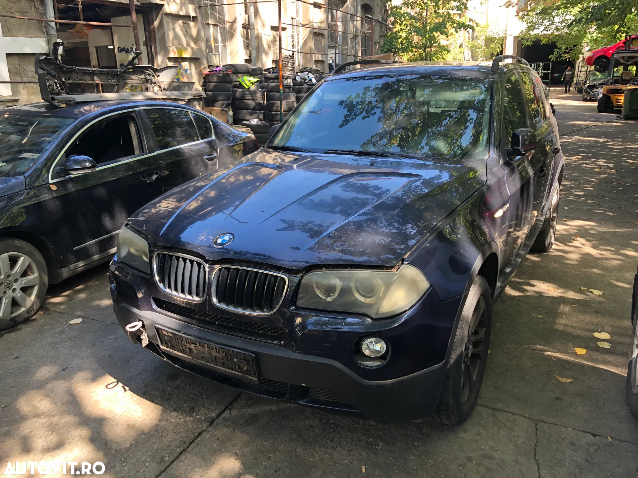 Dezmembrez Bmw X3 E83 LCI 2008 N47 2.0 albastru - 2