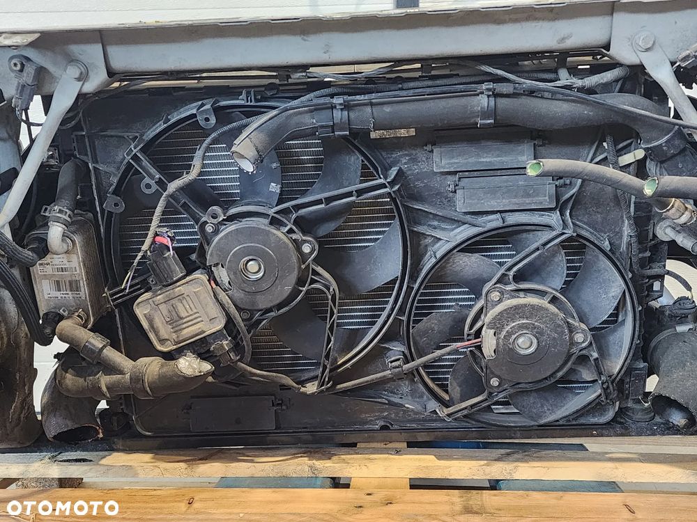 Land Rover EVOQUE 1 pas przód chłodnica belka wzmocnienie komplet - 8