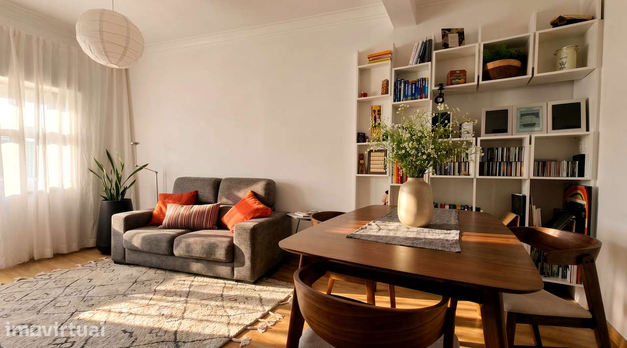 Apartamento T1 Renovado no Centro de Almada - Grande imagem: 3/18