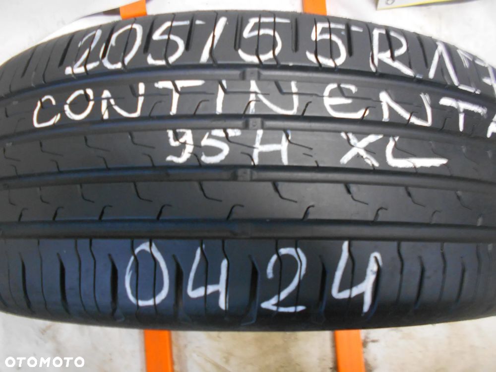 OPONA POJEDYNKA 205/55R17 CONTINENTAL ECO CONTACT 6 XL DOT  0424 6.5MM - 1