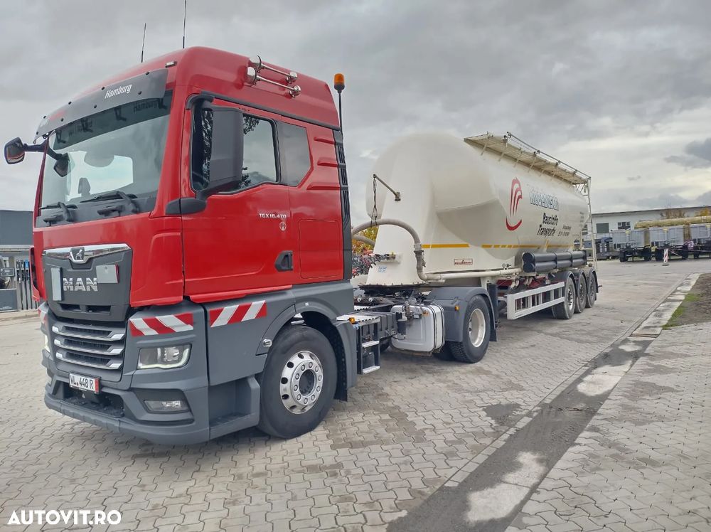 Kaessbohrer Trans CIMENT, 2017, 39mc, Propiu 5,1t, Jante aluminiu, picioare sprijin, Carte identitate RAR, rulat doar in GERMANIA, posibilitate leasing 2 ani-PROMOTIE 29.900 EUR+Tva - 2