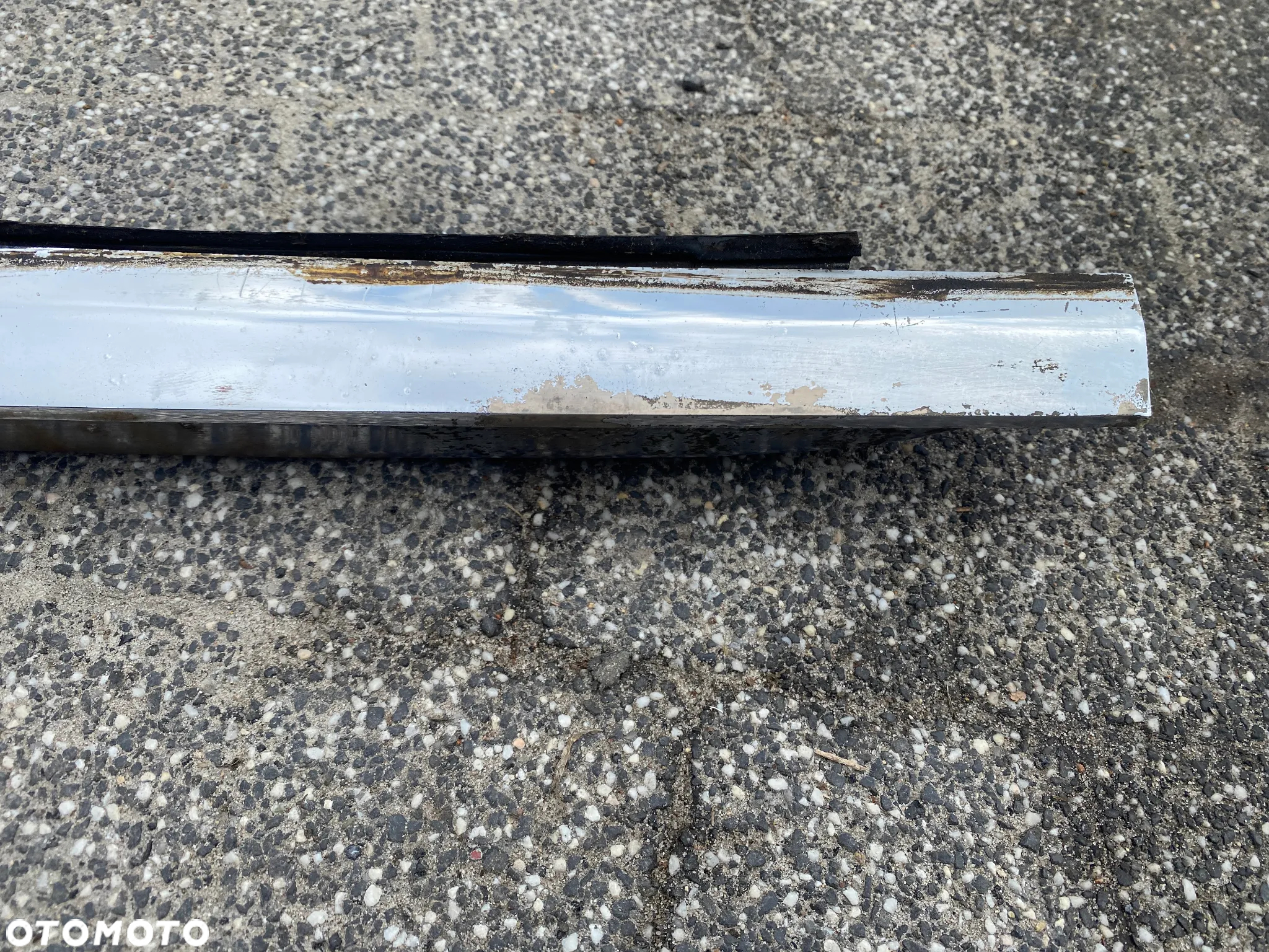 Listwa chrom tył pod klapę Mercedes-Benz SL SLC W107 C107 R107 - 5