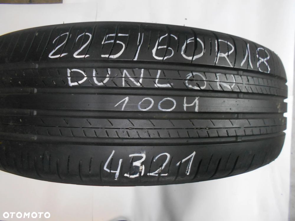 OPONA POJEDYNKA 225/60R18 DUNLOP GRANDTREK PT30 DOT 4321 6.8MM - 1