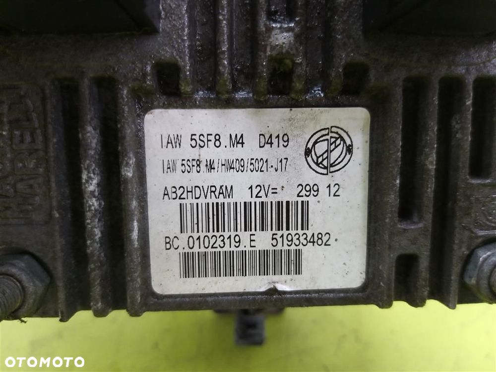 Komputer sterownik silnika Fiat Panda  II 2003-2013 1.2B  69KM  51933482 - 8