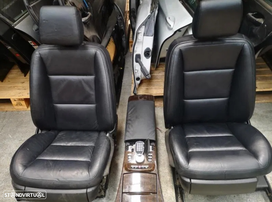 Bancos frente  interior consola central Mercedes class S W221 2006-2013 - 5