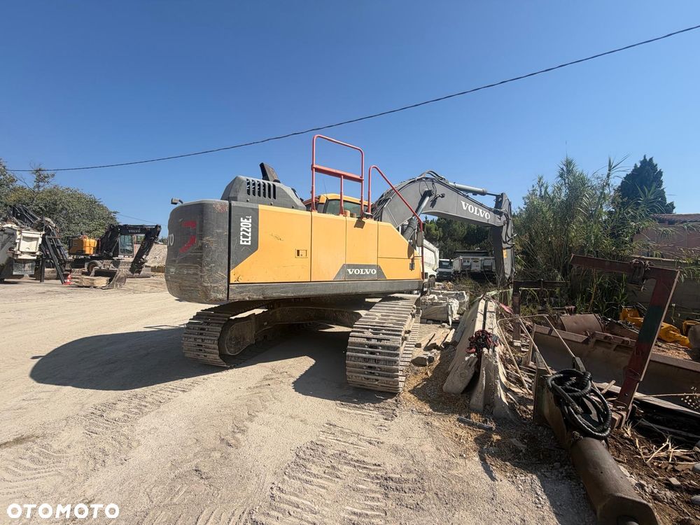 Volvo EC 220 EL Super Stan, komplet łyżek ,6200 mth - 1