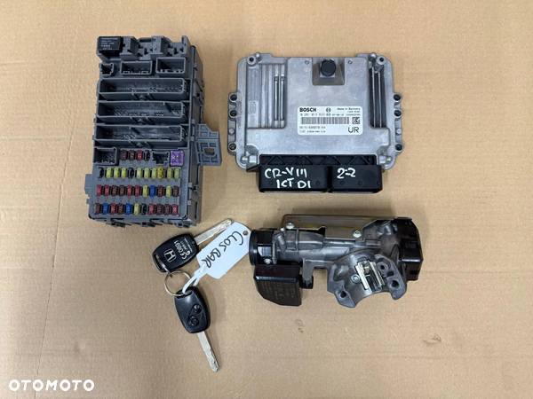 HONDA CR-V III 2.2 I-CTDI 06-09 ZESTAW DO ODPALENIA KOMPUTER 37820-R06-E16
