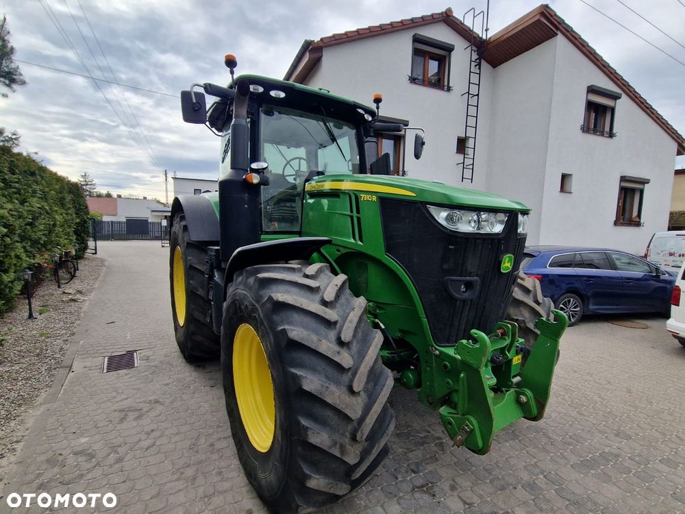 John Deere 7310R 2015r. Tuz WOM Pneumatyka TLS Import - 6