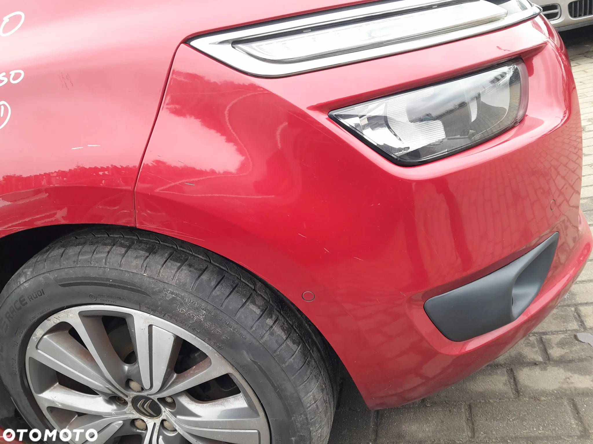 CITROEN C4 GRAND PICASSO II ZDERZAK PRZEDNI PRZÓD PDC PARKTRONIC KOLOR: EPYD - 8