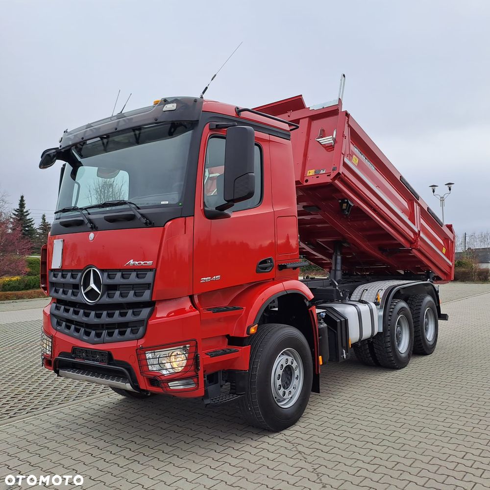 Mercedes-Benz Arocs 2645 / Wywrotka / Meiller - Kipper +Bordmatic / 6x4 z Niemiec / Nowe opony 100% - 1