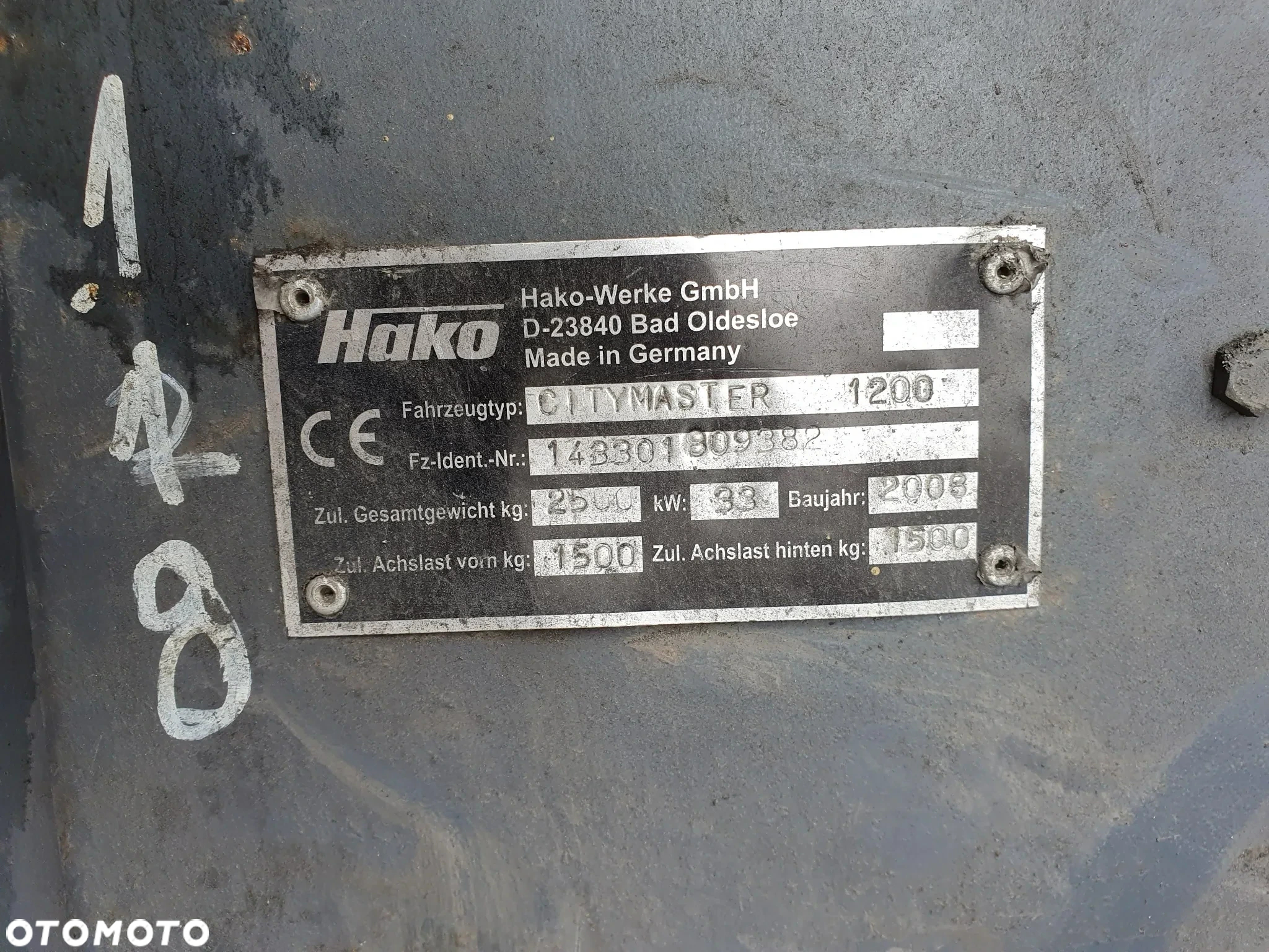 Hako ZAMIATARKA  CITYMASTER - 5