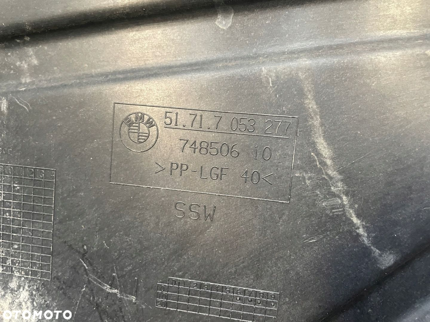 Mechanizm winda oslona kosz mocowanie kola zapasowego raczka BMW X3 E83 BDB - 7