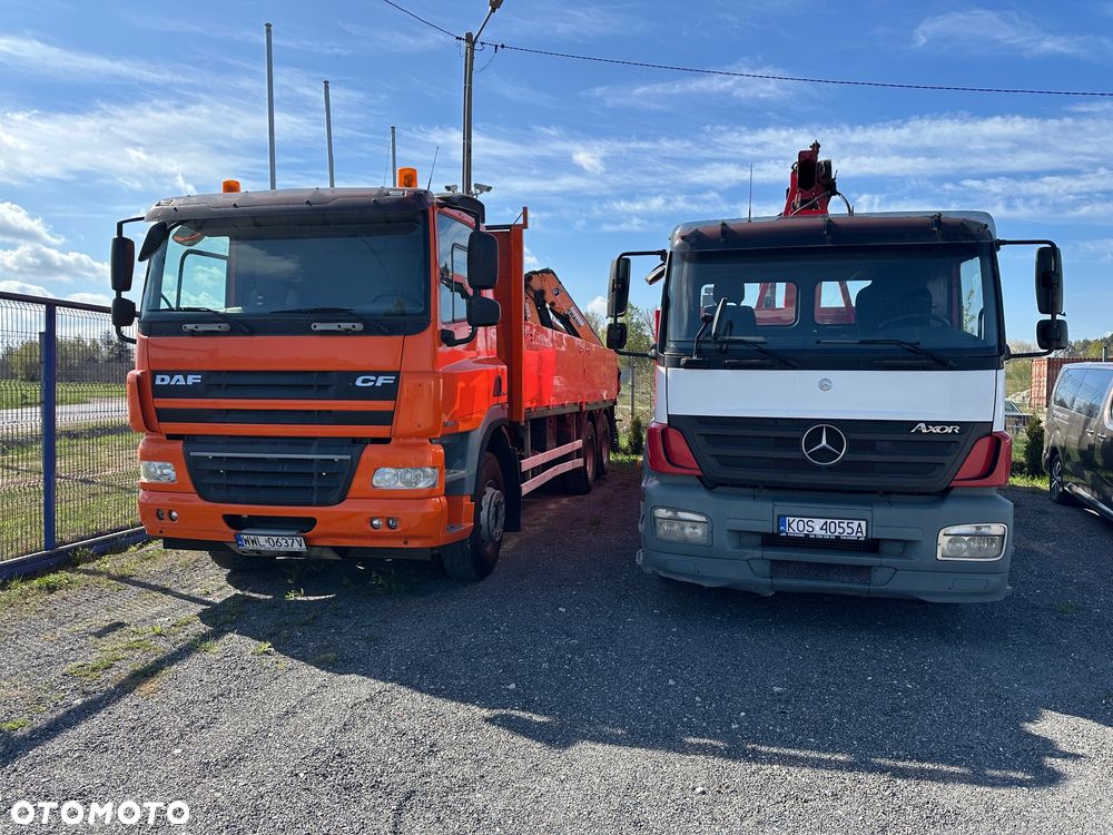 DAF FAS CF85.410 HDS Hiab 166-ES4 Hiduo Pilot Zamiana - 11
