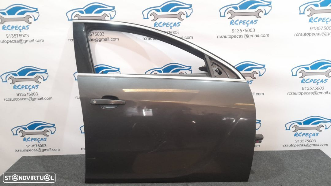 PORTA FRONTAL FRENTE DIREITA OPEL INSIGNIA A G09 SEDAN CARRO FECHO ELEVADOR MOTOR PUXADOR VIDRO - 4