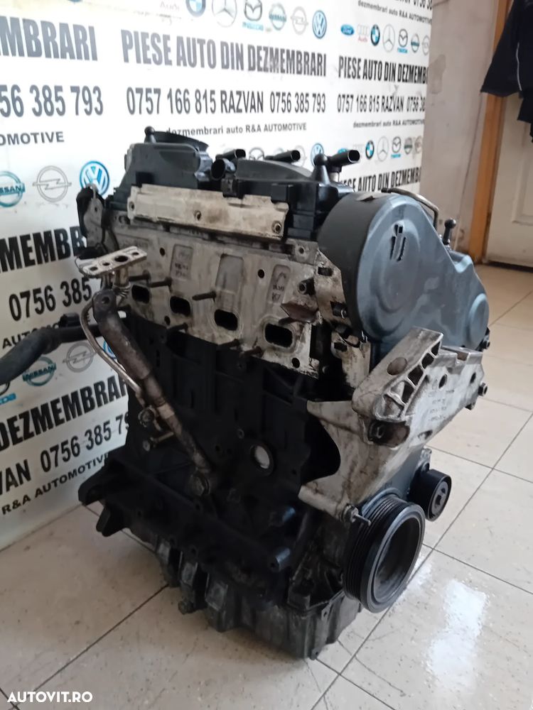 Motor CAY Motor Vw Seat Skoda 1.6 Tdi CAY Golf 6 VI Touran Leon Octavia 2 2009-2014 Euro 5 - 3