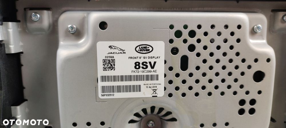 wyświetlacz ekran radia nawigacji ramka LAND ROVER DISCOVERY SPORT L550 EU - 7