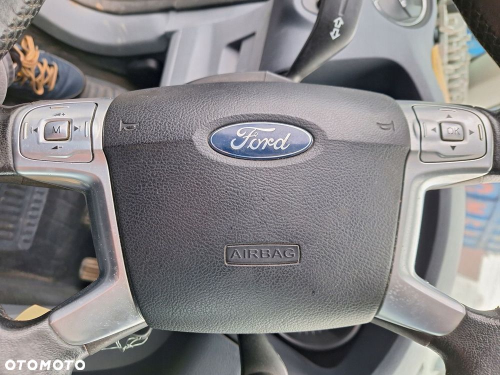 FORD GALAXY II MK3 S-MAX AIRBAG DESKA KONSOLA PODUSZKI PASY NIEBIESKA - 2