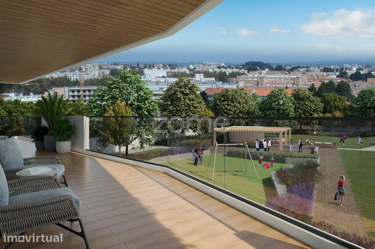 Apartamento T2 novo em construção, R/C com 122m2, Ramalde-Porto - Grande imagem: 3/45
