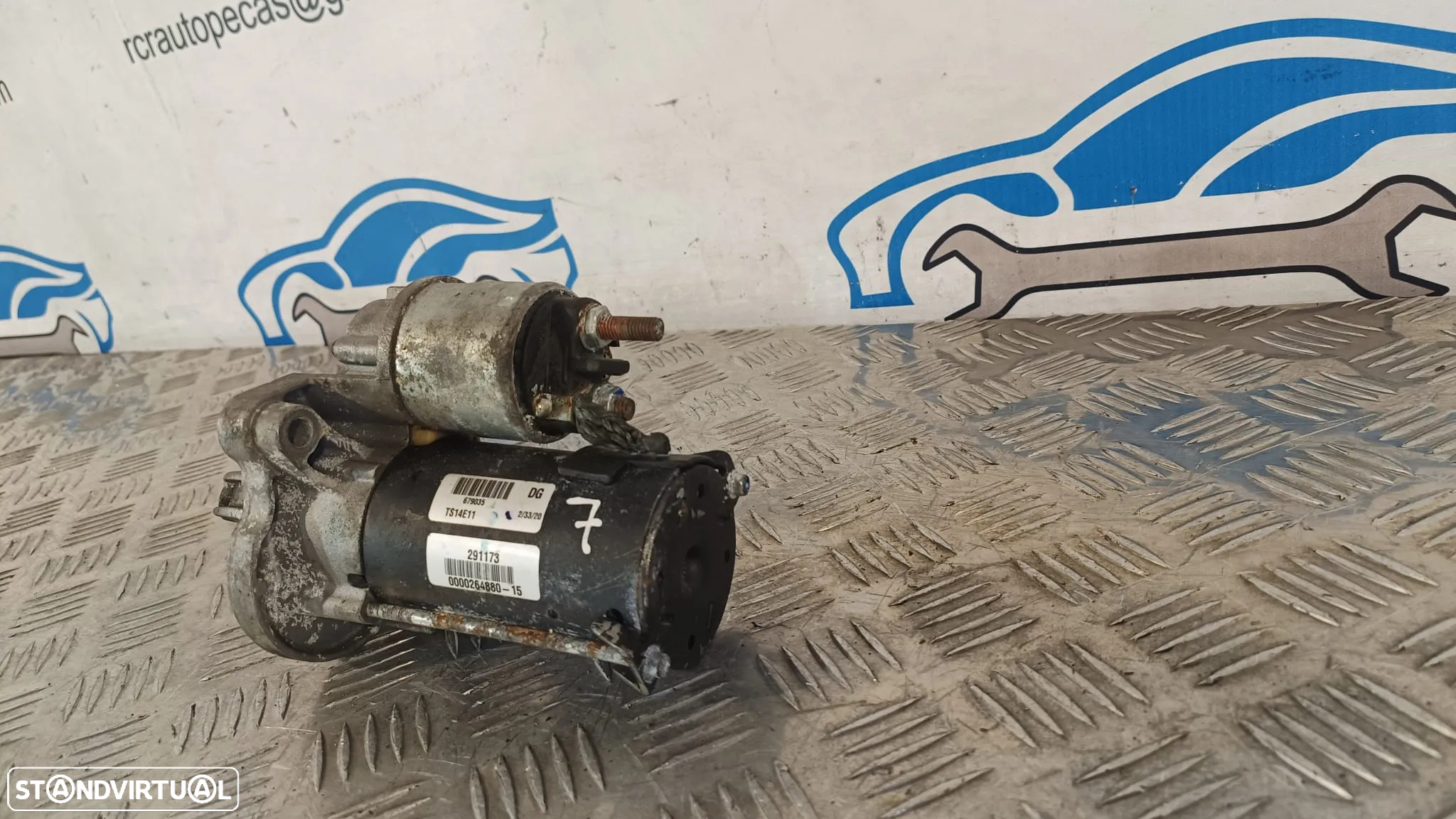MOTOR ARRANQUE FORD FIESTA VI 6 MK6 1.4 TDCI 8V 70CV F6JD 8V2111000AC TS14E11 DRS0382 FUSION MAZDA 2 - 6