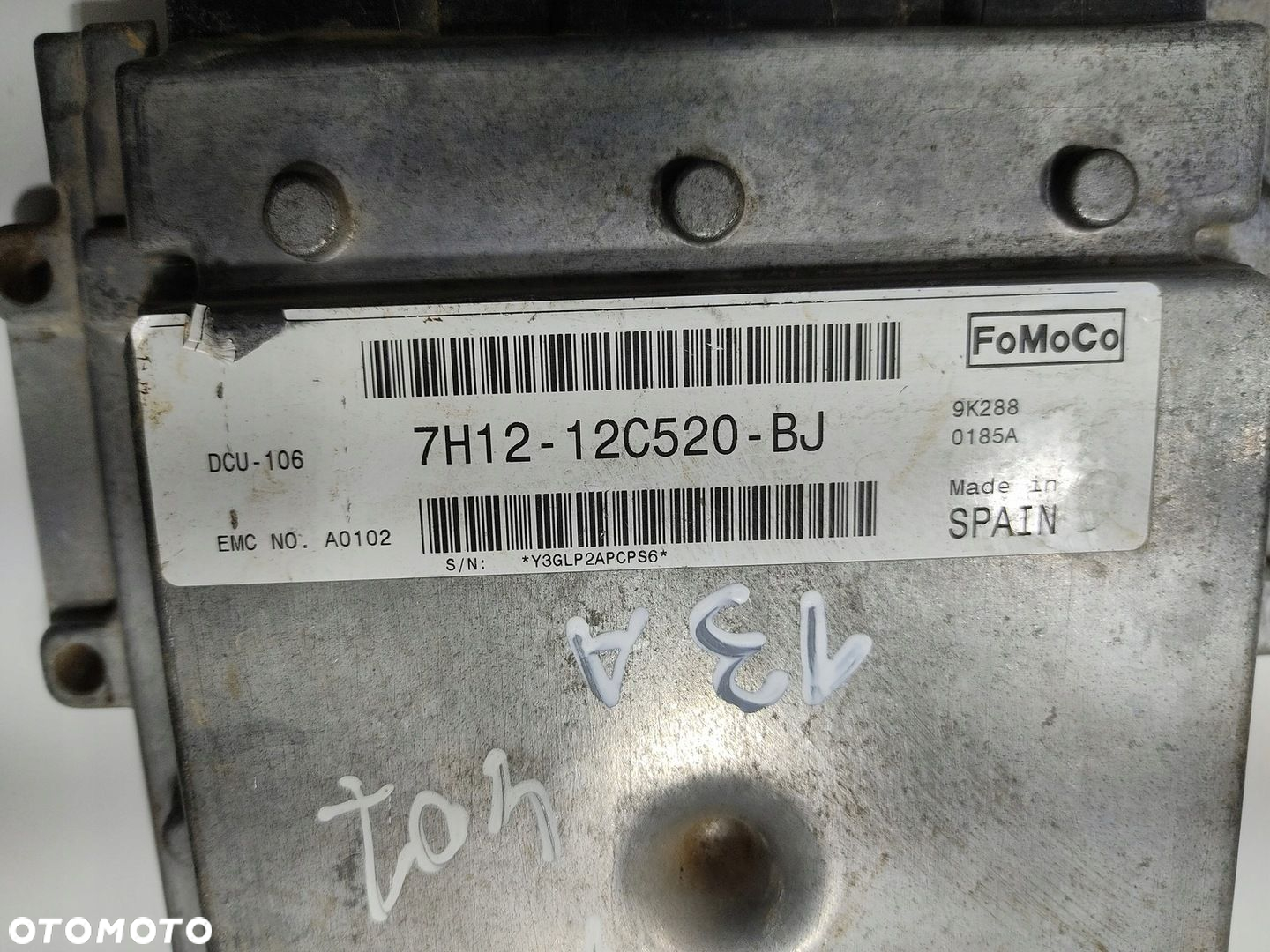 KOMPUTER STEROWNIK LAND ROVER DEFENDER 2.4 TDCI 7H12-12C520-BJ 7H1212C520BJ - 4