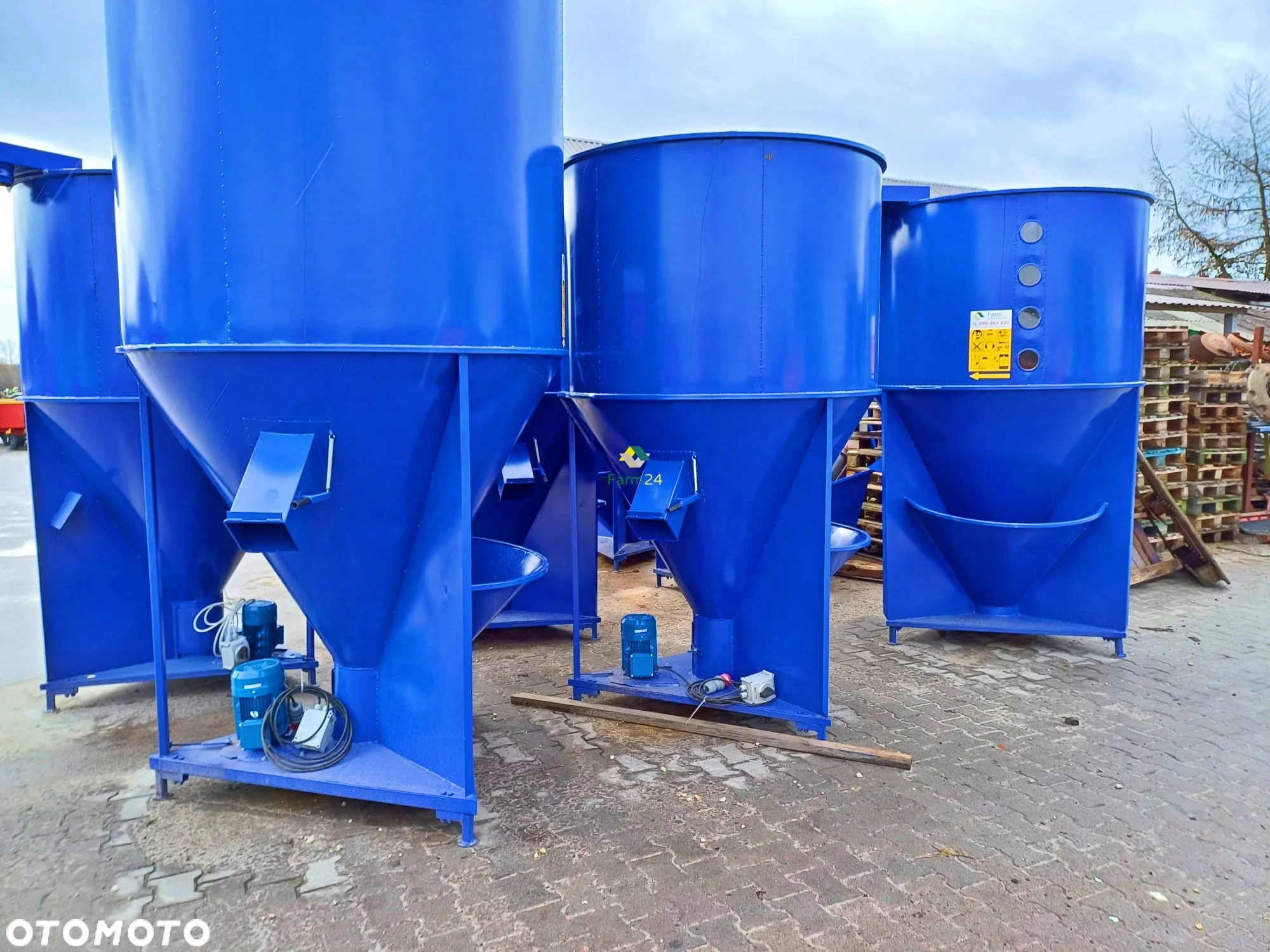 Mieszalnik pasz 500kg 750kg 1t 1,5t 2t Mieszalnik OSUCH Zaprawiarka do zboża - 6