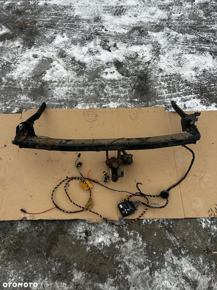 Hak Holowniczy Wypinany Moduł Wiązka Komplet Renault Scenic III Oryginał Demontaż 7711423038 - 10