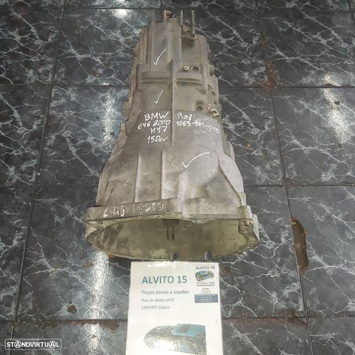 Caixa velocidades manual 5v Bmw E46 320D M47 150cv   Ref: 1065 401 045   1065401045 - 1