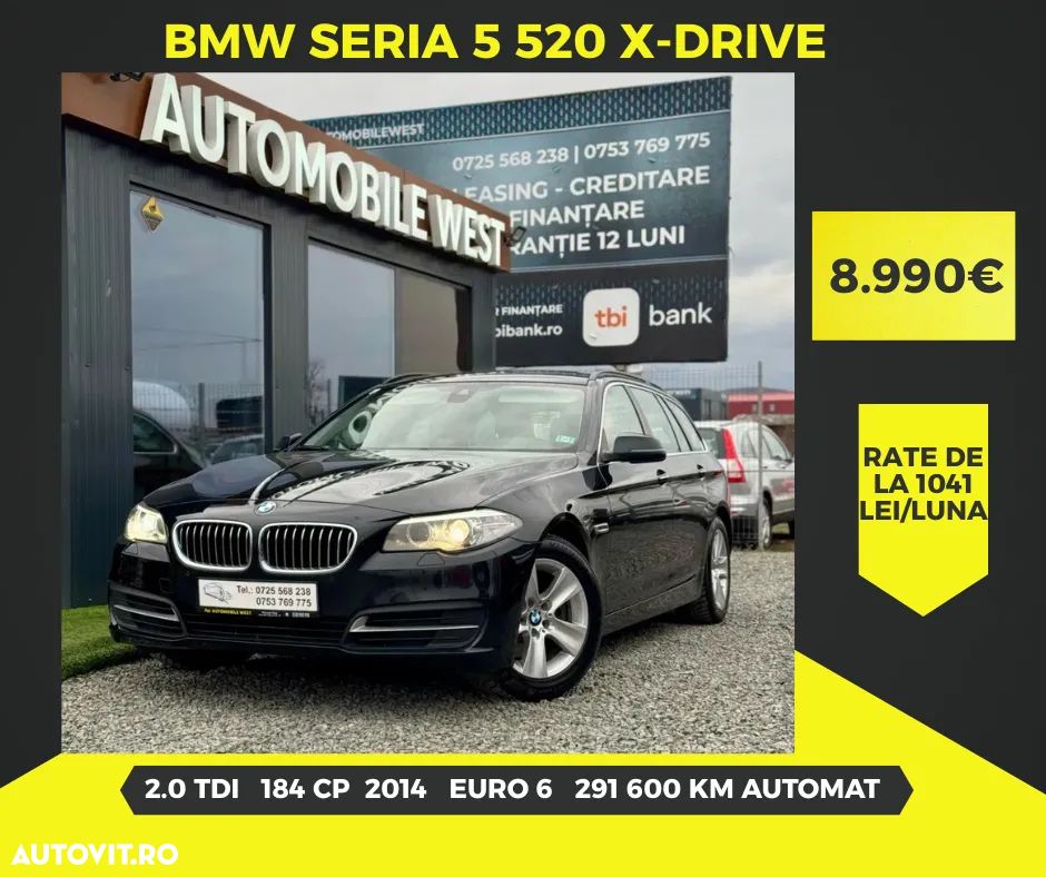 BMW Seria 5 520d xDrive Touring Aut. Luxury Line