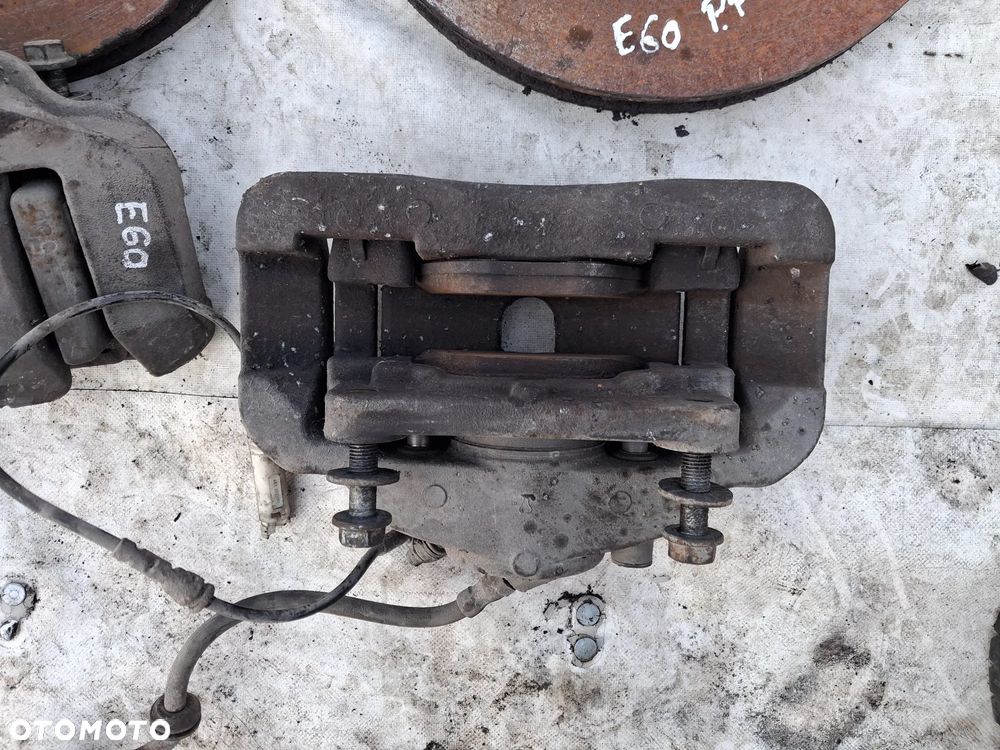 BMW E60 E61 Komplet hamulców ZESTAW ATE Zaciski przód tył 60/30/348 46/24 TARCZE KLOCKI 348 320 SWAP 4.4 V8 - 4