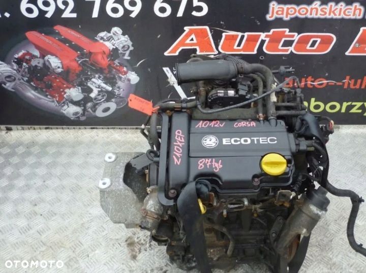 SILNIK OPEL CORSA 1.0 12V Z10XEP 87 TYS - 1