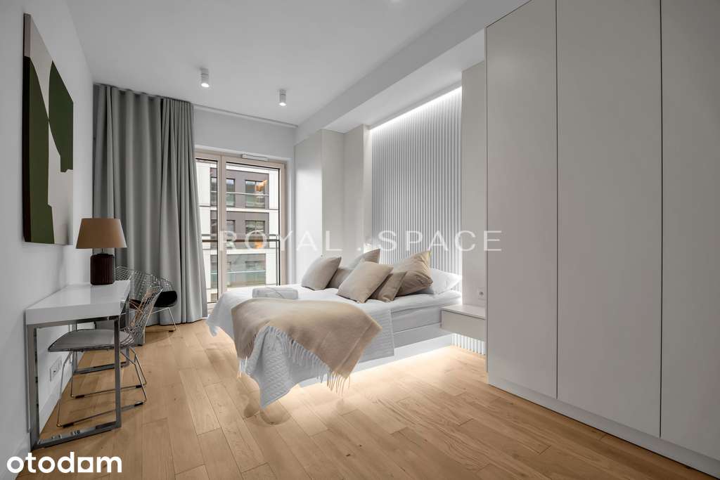 Apartament na 13 piętrze w Mennica Residence!
