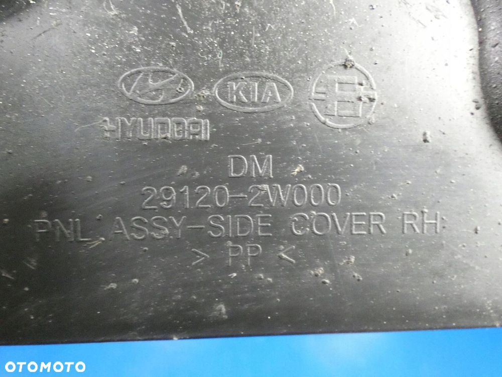 HYUNDAI SANTA FE III 2012- O0SŁONA PŁYTA PODWOZIA SILNIKA PRAWY PRZÓD - 2