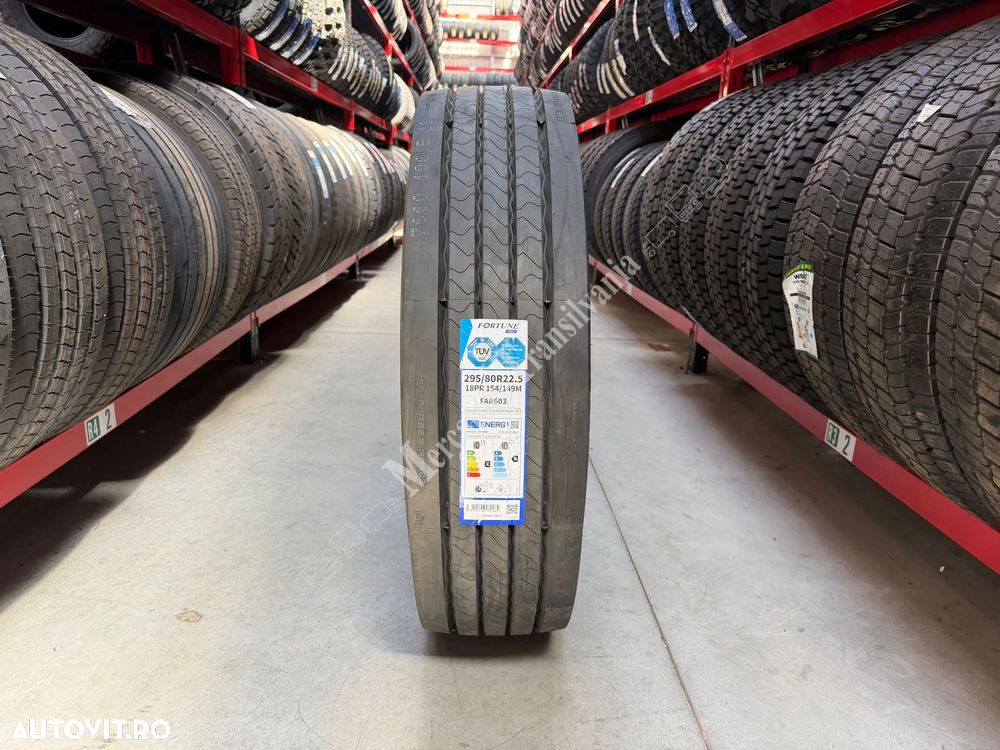 Anvelopa NOUA 295/80R22.5 Fortune FAR603, M+S*, Regional, Toate Pozitiile, 154/149 M 18PR - 2