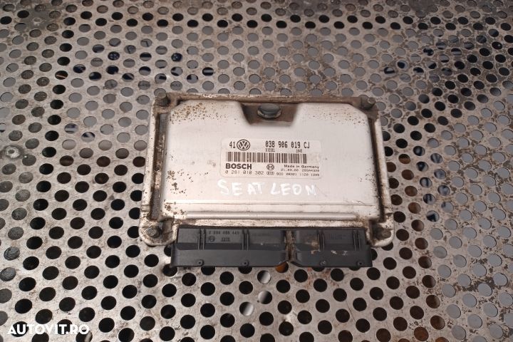 Calculator motor ECU 03G906021SG / 038906019CJ Seat Leon 2 1P  [din 2005 pana  2009] seria Hatchbac - 1