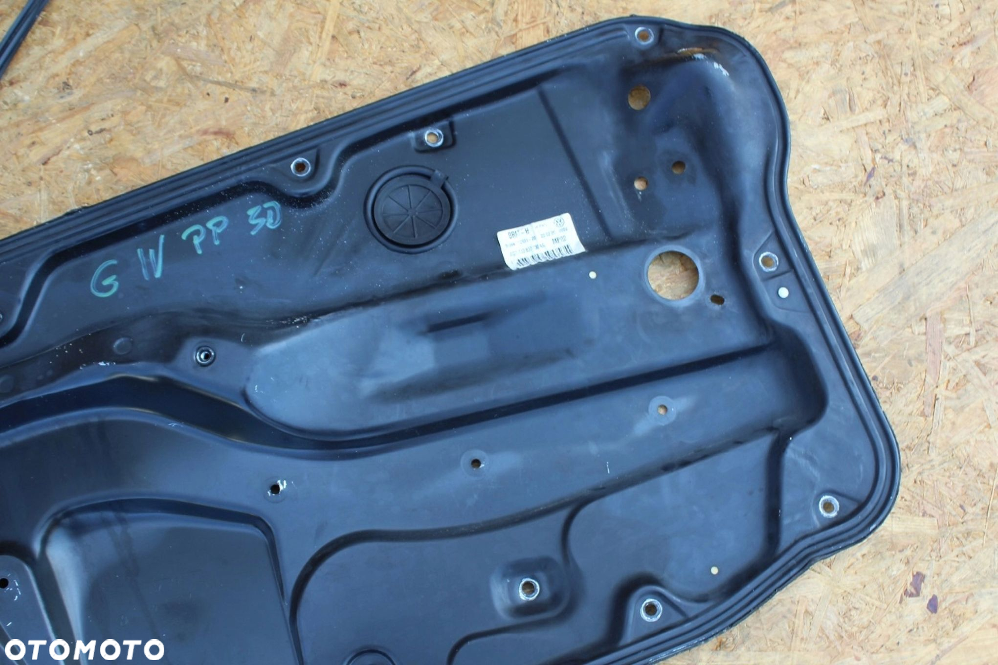 Mechanizm podnośnik szyby PRAWY VW GOLF IV kompletny 1J3837730AA HB 3D - 4