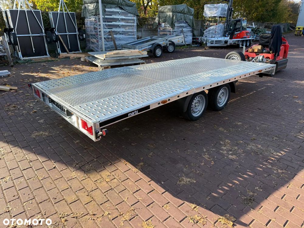 Martz Laweta Martz GT UNIDECK 450/2 2,7T 450x210 cm 2 osie DMC 2700kg wypełnienie ALU - 3