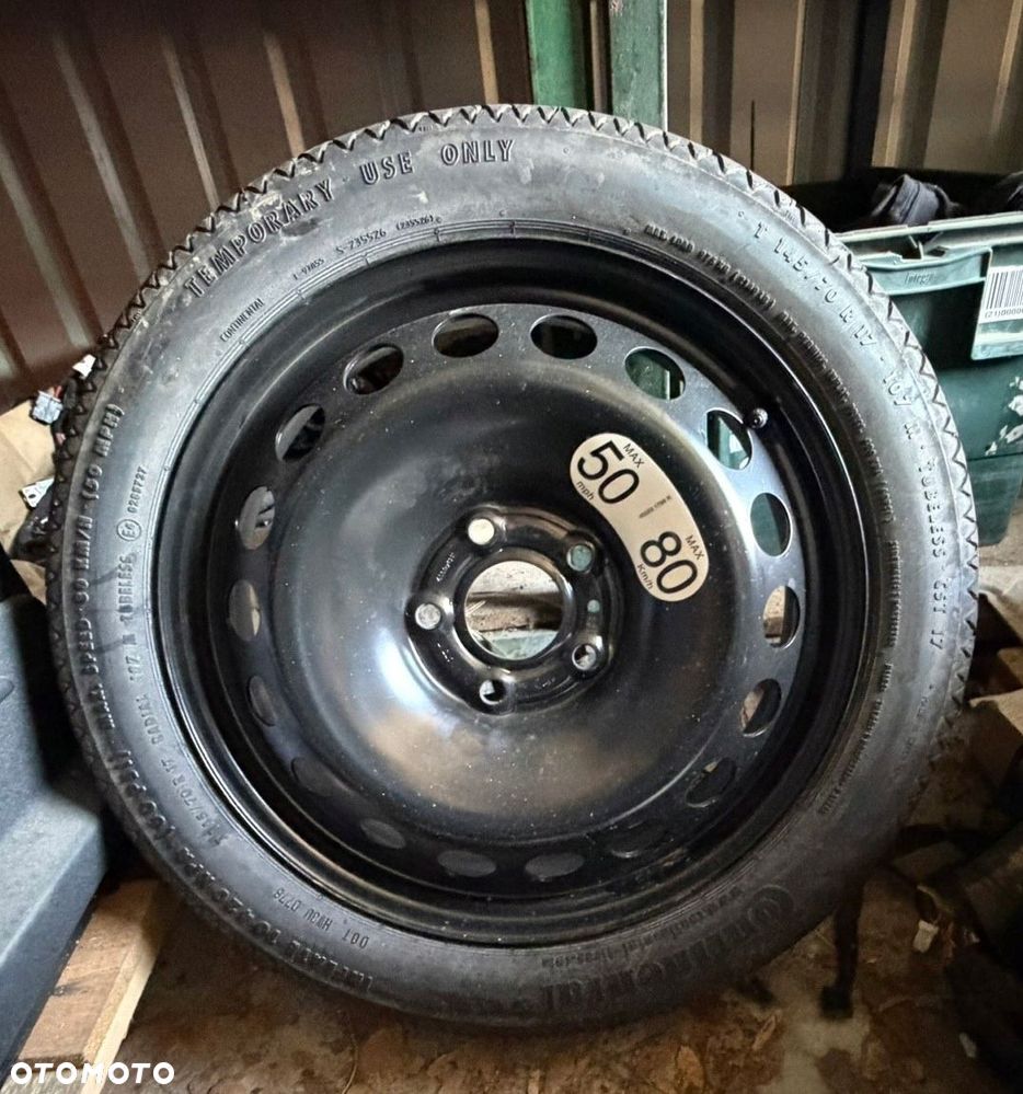 renault scenic iv megane iv espace v koło dojazdowe 145/70 r17 - 1