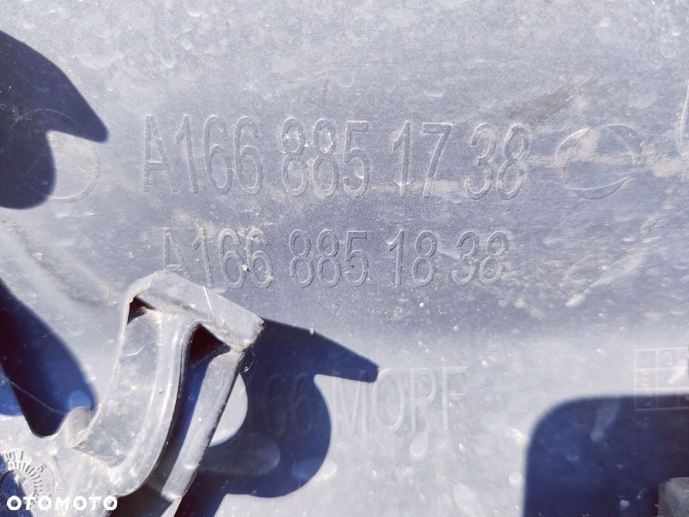 Zderzak Mercedes GLS W166 - 9