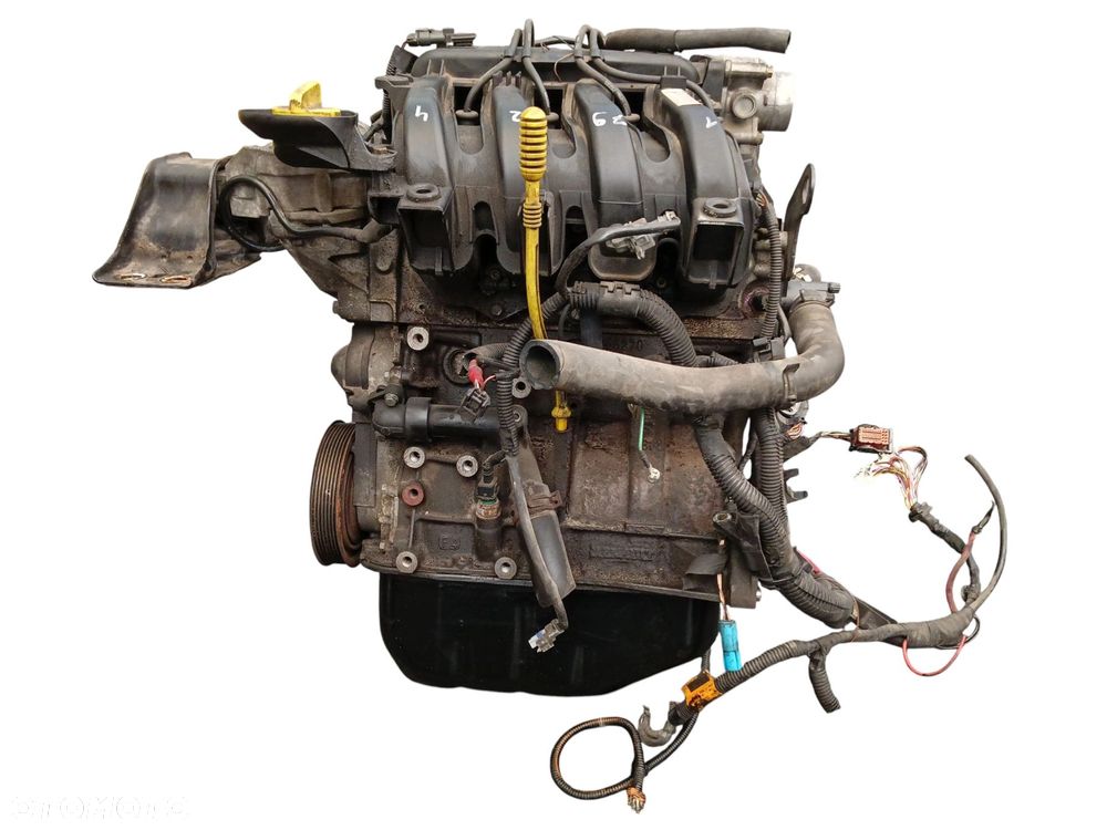 SILNIK KOMPLETNY RENAULT MODUS (2004-2007) 1.2 16V 75KM D4F740 - 11