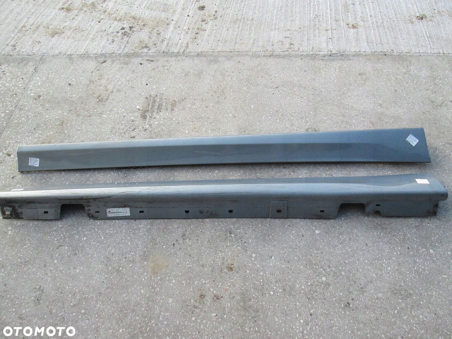 BMW E90 E91 LISTWA PROGOWA NAKŁADKA A34/7 ARKTIS - 1