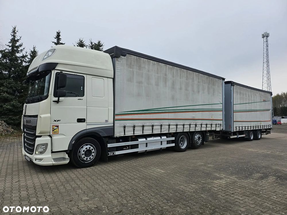 DAF XF 480 + TANDEM przejazdowy - 1