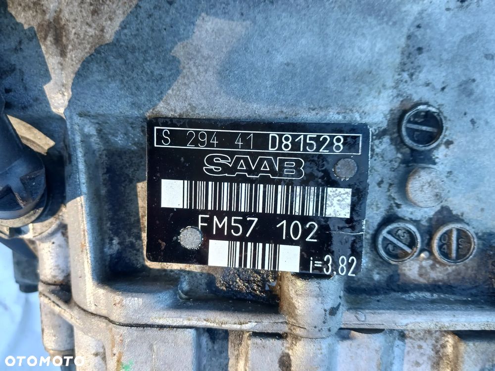 Skrzynia biegów FM57102 Saab 93 II 9-3 2,0T FM57 102 GWARANCJA - 3