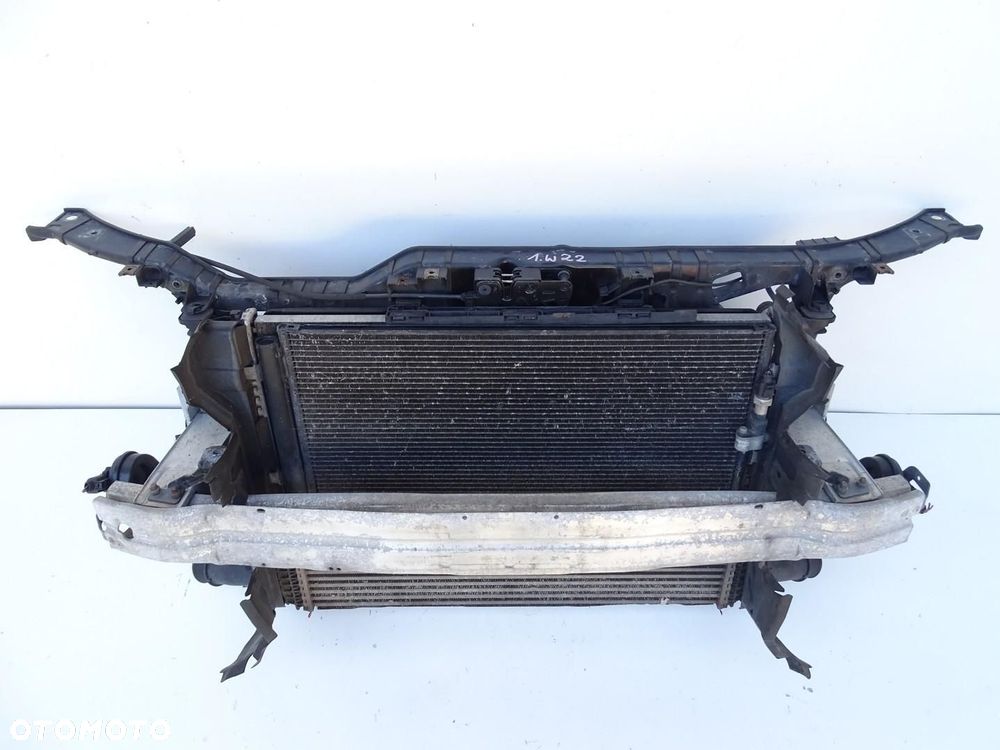 PAS PRZEDNI KOMPLETNY CHŁODNICE BELKA 1.8 2.0 TFSI AUDI A4 B8 07-12r - 1