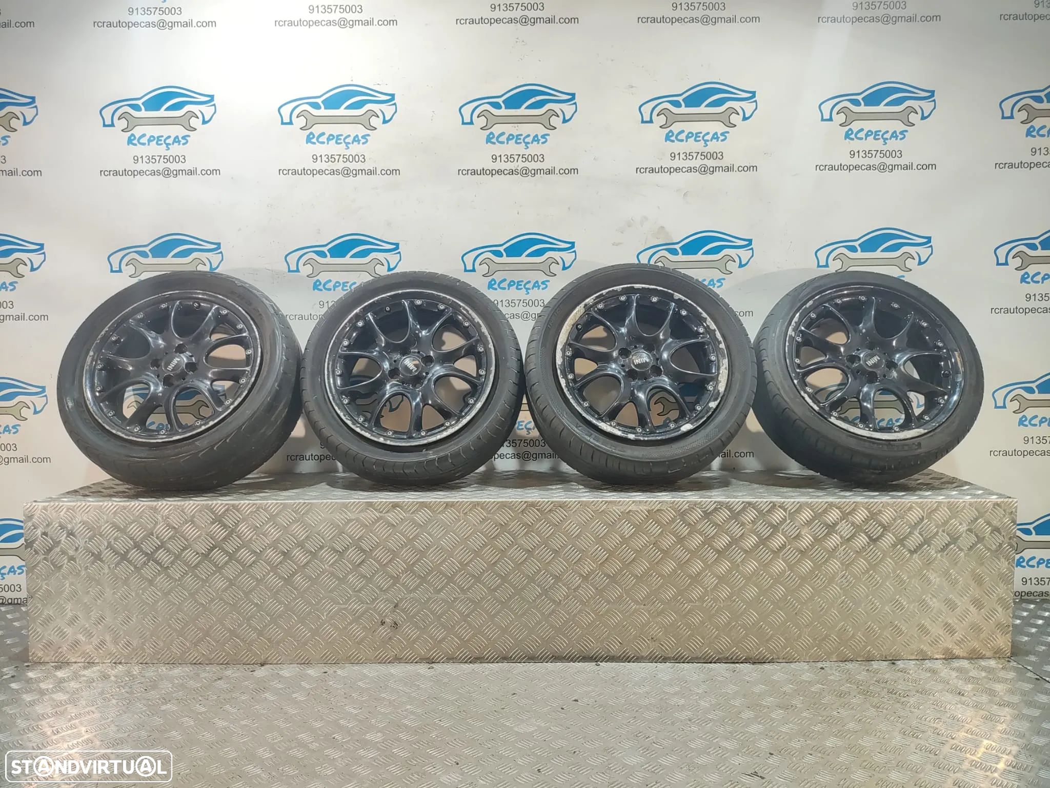 Jantes 17 Ronal Originais Mini Cooper S Double Spoke 7J ET48 4x100 Bi partidas - 1