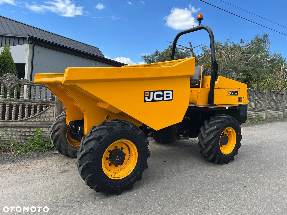 JCB Wozidło Budowlane | JCB 6T FT | 6 Ton | Prosty Wysyp | 4x4 | 6000 kG | Stan IDEALNY | 2300 MTH | - 10