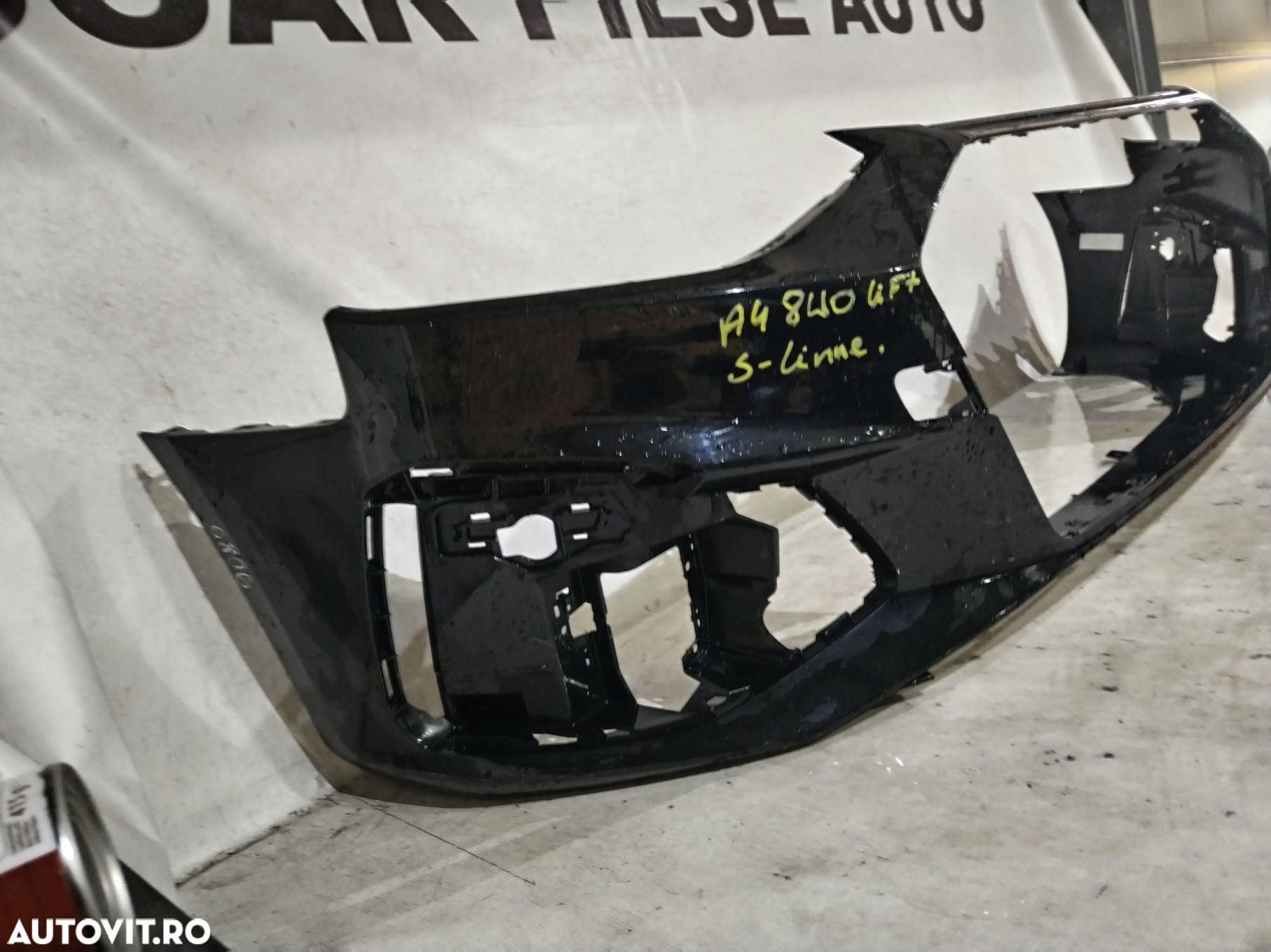 Bara fata Audi A4, B9, facelift, S-Line, 2020, 2021, 2022, 2023, 2024, 2025, cod origine OE 8W0807437AQ. - 3