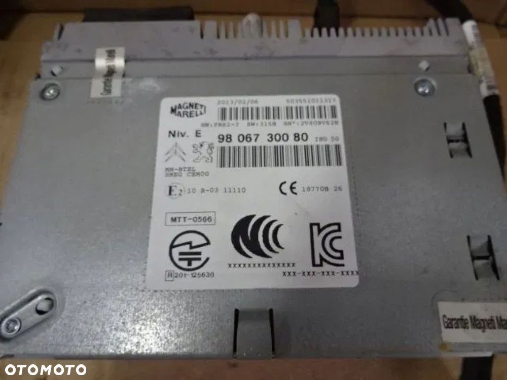 RADIO NAWIGACJA PEUGEOT 208 9806730080 9805301780 - 5