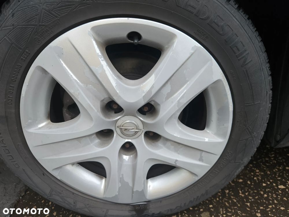 Opel Astra J Insignia 5x115   felgi strukturalne z kołpakami aluminiowe alufelgi 17 - 4