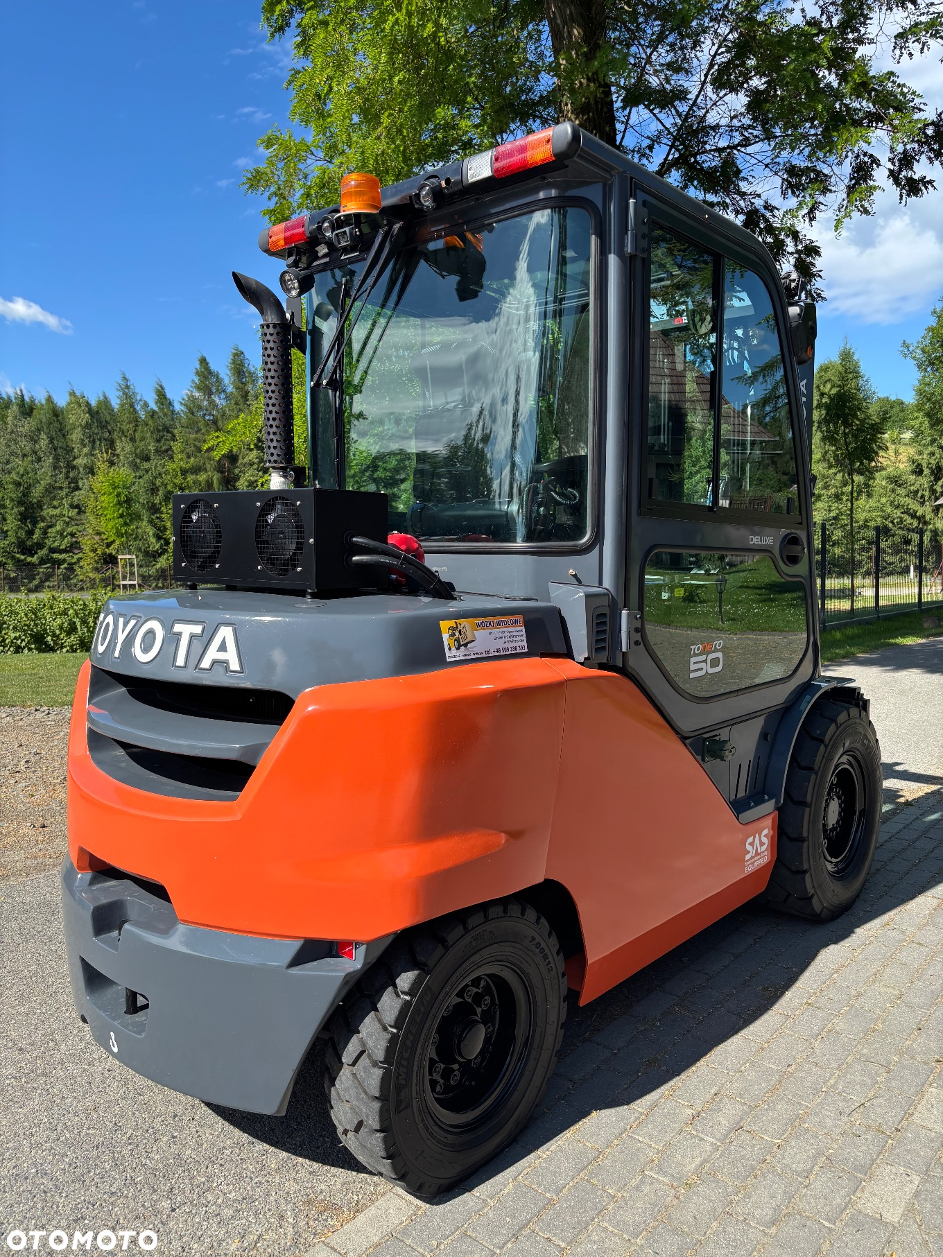 Toyota 2019 Tonero 8FD45N 8FD50N DE LUXE KLIMA KAMERA NAJBOGATSZA WERSJA 5TON 88 900 Netto - 4