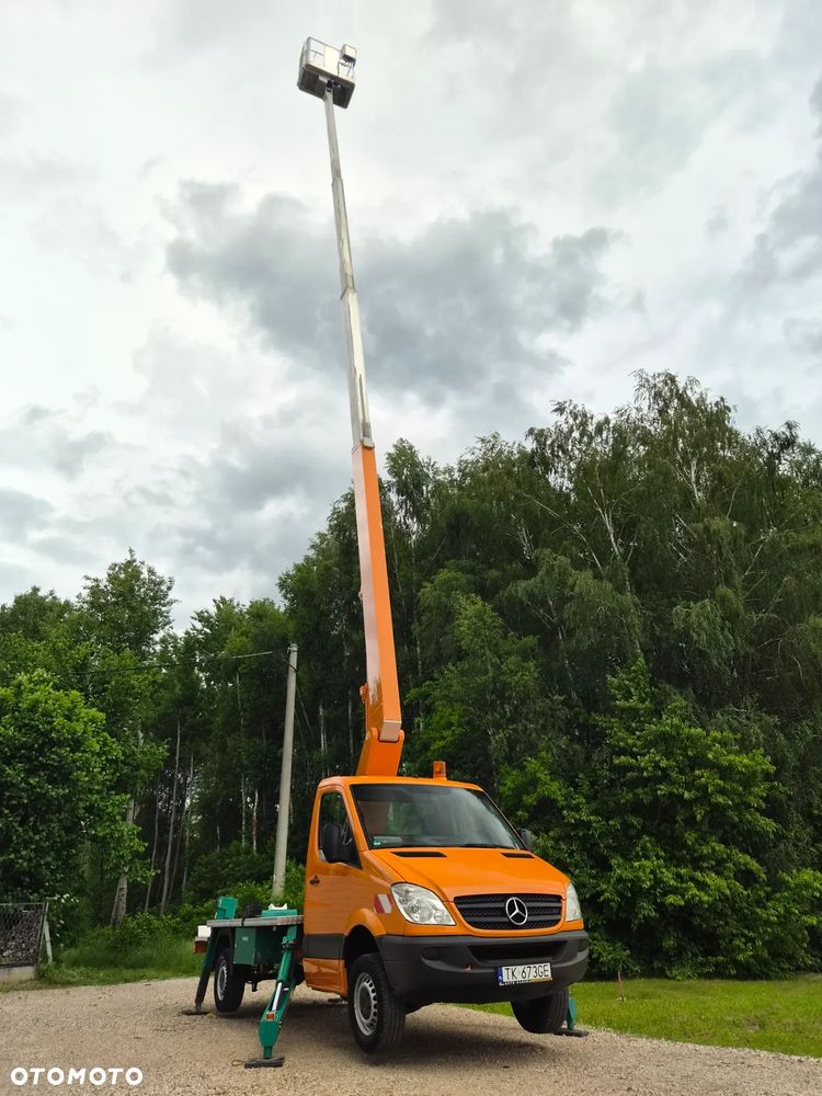Mercedes-Benz Sprinter 311 CDI Podnośnik koszowy ESDA TL2200 22m Zwyżka z Niemiec - 7